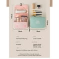 thumbnail image 5 of Niusricy Hanging Travel Toiletry Bag for Women Portable Makeup Bag Travel Cosmetic Bag Large Capacity Travel Bag for Toiletries, 5 of 5