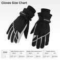 thumbnail image 3 of Winter Ski Gloves for Men, Touchscreen Warm Water-Proof Gloves, Gloves for Bike Riding Skiing Hiking Motorcycle Outdoor Activity, 3 of 8