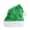 Green, variant on harmtty Plush Xmas Hat Soft Comfortable Vibrant Color Christmas Hat Festival Decor