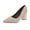 Khaki Closed Toe Pumps, variant on hopeusnice Women's Pointed Toe Block Heel Closed Toe Pumps Suede Chunky Heel Dress Shoes Comfortable Office Work Wedding Party Shoes Black 37
