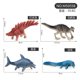 thumbnail image 1 of 侏罗纪dinosaur仿真迷你霸王龙三角龙剑龙小恐龙模型玩具套装批发5055b 39.8g Deng Xun unisex, 1 of 2