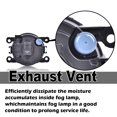 thumbnail image 2 of 1Set Bumper Driving Fog Lights Lamp w/ Cover Bulbs Fit For Ford Focus 2012-2014, 2 of 9