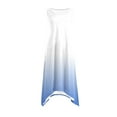 thumbnail image 5 of Liquidation d'Été 2025! Robe Grande Taille pour Femmes, Liquidation d'Été pour Femmes, Robes Sans Manches à Col Rond avec Cordon de Serrage, Robe Décontractée à Volants en Ligne A Mini, 5 of 5