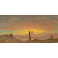 thumbnail image 3 of Frederic Edwin Church 14x9 Black Modern Framed Museum Art Print Titled - St. Peter's, Rome (1868-69), 3 of 5