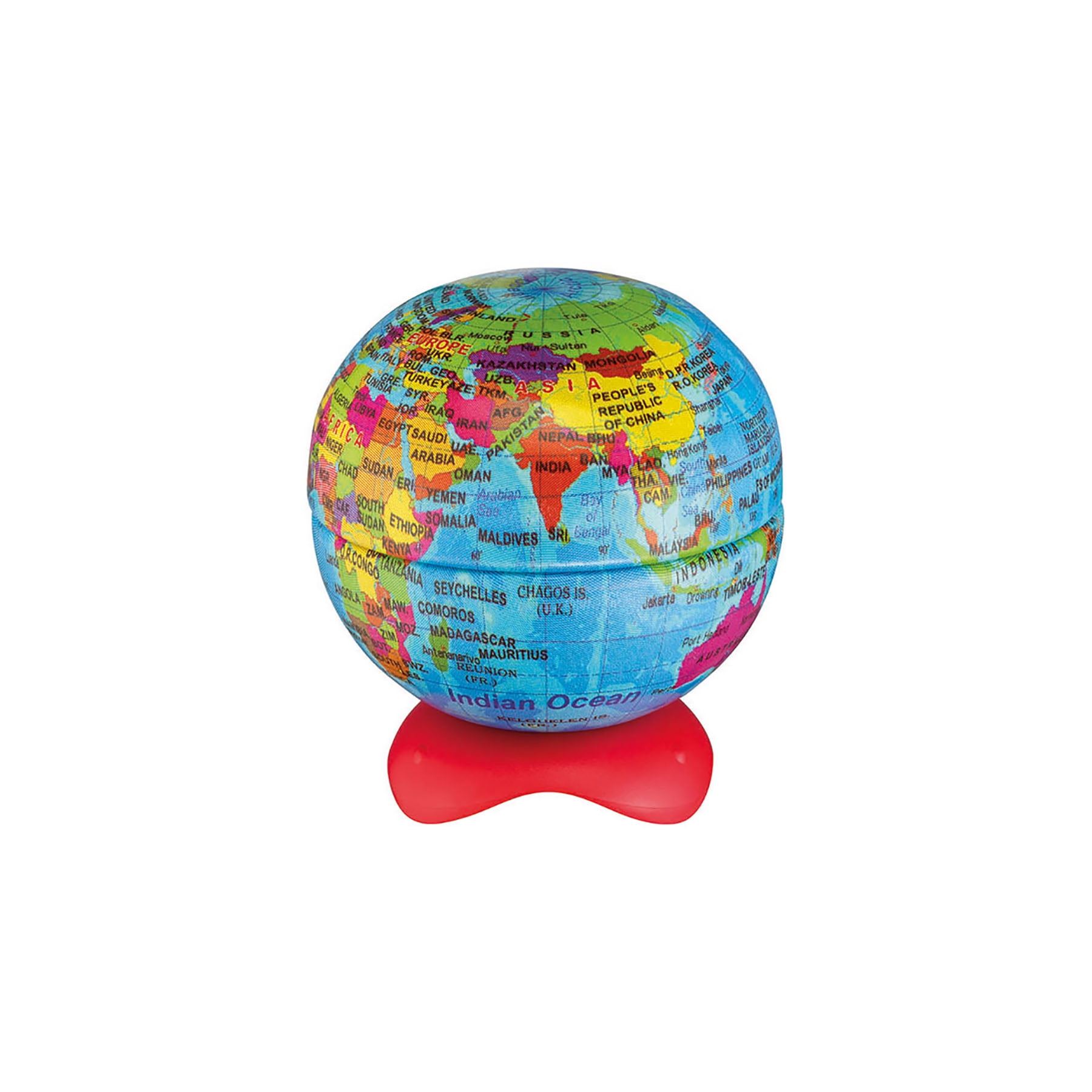 Maped Globe 1-Hole Metal Canister Pencil Sharpener, Pack of 12