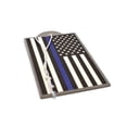 Police Flag Air Freshener, New Car Scent, 6Pack