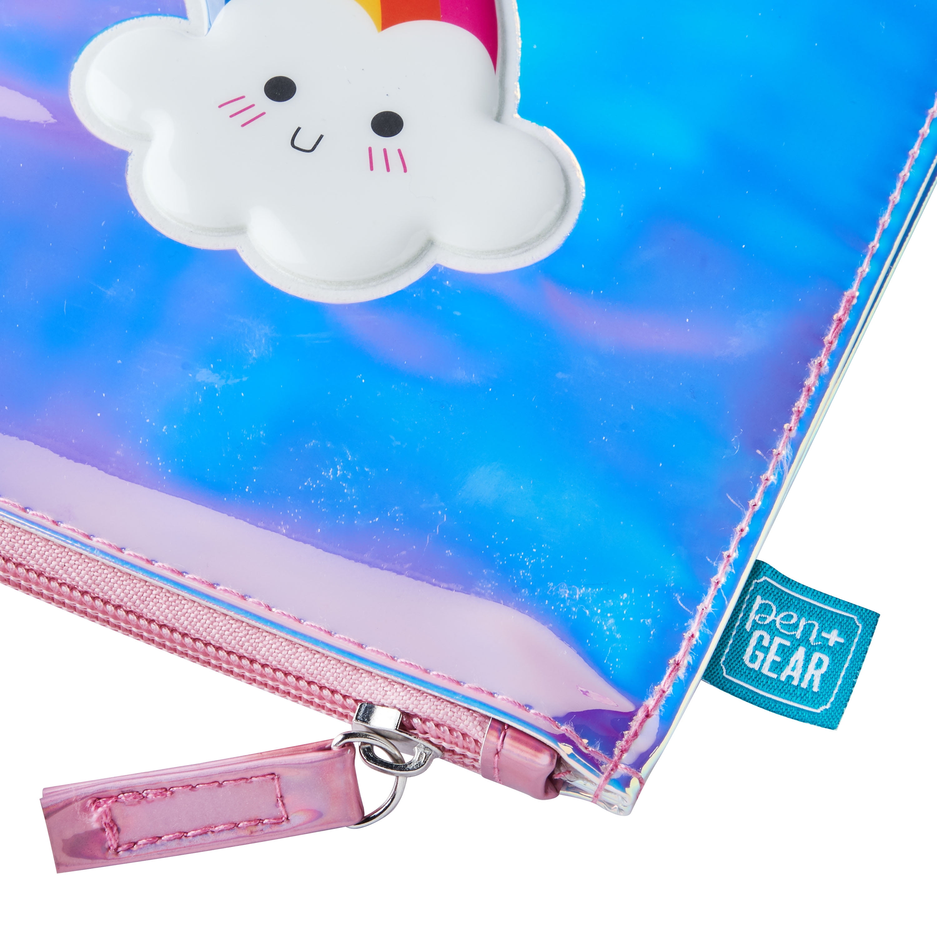 China Customized Rainbow Cloud-Blue Pencil Case For Kids Suppliers