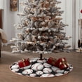 thumbnail image 4 of Sikiie Cute Baseball Nativity Christmas Tree Skirt, Jesus Christian Winter Holiday Tree Mat Decoration(30-48IN)30", 4 of 6
