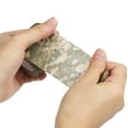 thumbnail image 4 of Uxcell Camouflage Tape 2" x 5 Yards, 3 Pack Self Adhesive Protective Camo Tape Wrap Waterproof Bandage, Grass, 4 of 5