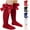 Red-03, variant on Avrntaa Toddler Baby Mesh Knee Socks Little Girls Cute Bow Cotton Stockings Breathable Dress Socks