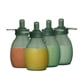 thumbnail image 1 of Pack de 4 bolsas Haakaa de silicona para bebés de 270 ml color verde guisante, 1 of 9