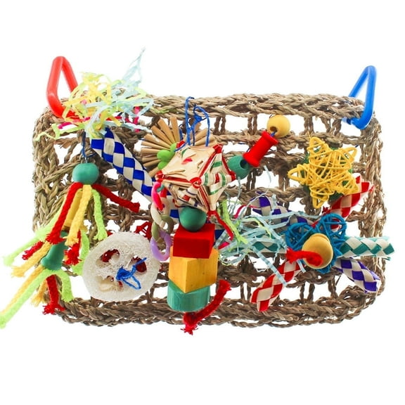 Bird Toys Cockatiel Toy Bird Foraging Wall Toy for Parrot Lovebirds Finch Parakeets Budgerigars Conure