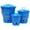 Blue, variant on Enameled Galvanized Steel Storage Container, Red