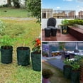 thumbnail image 2 of iPower 3-Pack 10-Gallon Potato Grow Bags Garden Vegetable Plant Pots Container, 2 of 6
