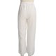 thumbnail image 3 of Pantalones anchos Nikou mujer cintura alta elástica blanco L, 3 of 15