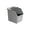 Grey, variant on Sturdy Essentials 6 Gallon Stackable Recycling Bins for Homes, Garages, Offices Made of 100% Recycled Plastic - (Red, 1 Pack)