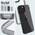 thumbnail image 2 of Skyfall Clear Case Compatible with iPhone 13 Case Clear (2021) - Royal Black, 2 of 7