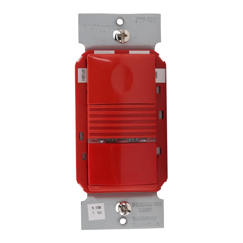 WattStopper PW100R PIR Occupancy Sensor WallSwitch, 1Button, 120
