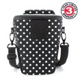 thumbnail image 5 of USA GEAR QTL Portable DSLR Camera Case Bag, Polka Dot, 5 of 9
