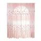 thumbnail image 4 of Starbun Cortina de Tul - Poliéster Patrón Floral Ventana Cortina de Gasa de Tul Dormitorio Sala de Estar Decoración(Rosa), 4 of 5