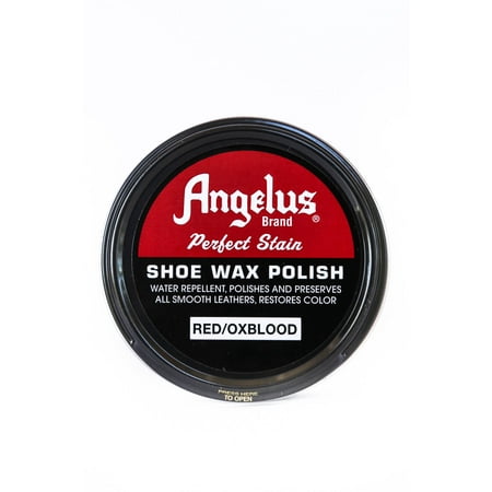 Angelus Bran Leather Shoe Carnauba Wax Polish High Gloss Army Shine 3 oz