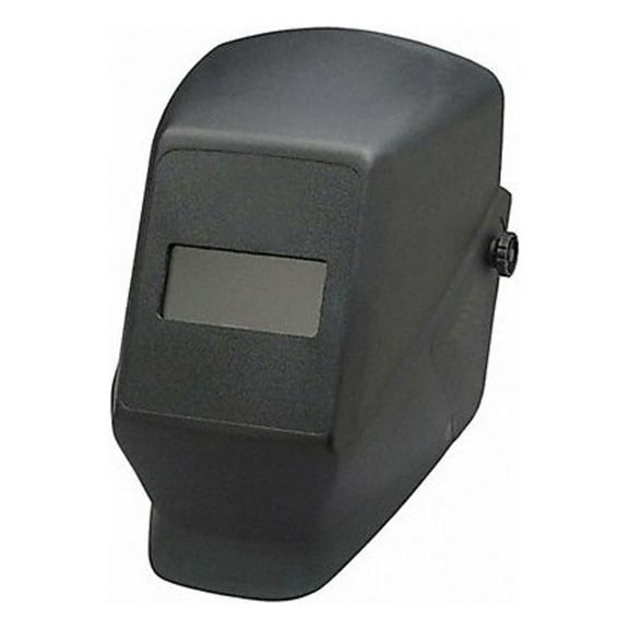 Jackson Safety Welding Helmet - Passive - Polycarbonate/ABS Blend - 2" x 4.25" Viewing Area - Shade 10 - Black - 370 Speed Dial Headgear - HSL-1 Series