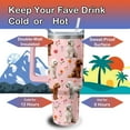 thumbnail image 3 of 40oz Poodle Tumbler with Handle and Straw, Cute Dog Stainless Steel Insulated Cup with Lid and Straw, Travel Coffee Mug Water Bottle, Birthday Mothers Day Gifts for Women Men Animal Lovers, 3 of 6