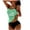 Light Blue, variant on FcBaudy Womens Swimsuits Bathing Suit for Women Plus Size Swimsuit for Women Fashion Women's Print With Chest Cushion And No Steel Support Loose Drawstring Split Swimsuit Women Swimsuit