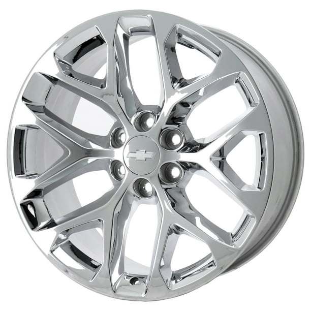 CHEVROLET SILVERADO 1500 2014 2018 CHROME PLATED Factory OEM Wheel Rim (Not Replicas