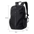 thumbnail image 2 of Mochila viaje Kikigoal DXX-001-BK color negro 30L, 2 of 8
