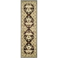 thumbnail image 3 of SAFAVIEH Heritage Braganza Oriental Wool Area Rug, Espresso/Ivory, 6' x 9', 3 of 9