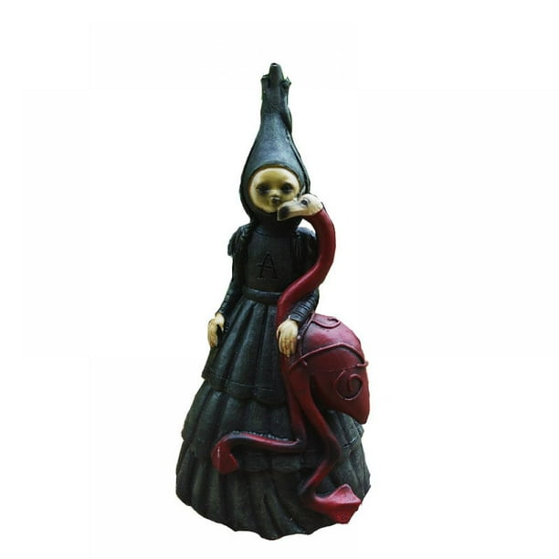 Dark and Bizarre Art, Creepy Witch Sculptures,Dark Fairy Witch