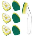 thumbnail image 1 of Cabezales de repuesto de repuesto de esponja para limpieza de fregadero de cocina, esponja para lavar platos, resistente y limpio, 1 of 4