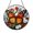 Acrylic 3.5 Inch, variant on Butterfly Wing Stained Glass Style Suncatcher Window Hanging Artistic Nature Decor