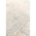 thumbnail image 4 of Pasargad Home Modern 10' x 14' Hand-Knotted Silk and Wool Beige/Grey Rug - All Ages, Indoors, 4 of 7