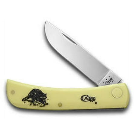 Case XX Knives Yellow Raccoon Sodbuster Stainless Pocket Knife 80032 COON
