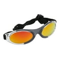 thumbnail image 4 of Gafas de sol para perros con protección UV, gafas para perros, protección contra el desgaste de los ojos con correa ajustable para perros pequeños, negro y rojo, 4 of 14