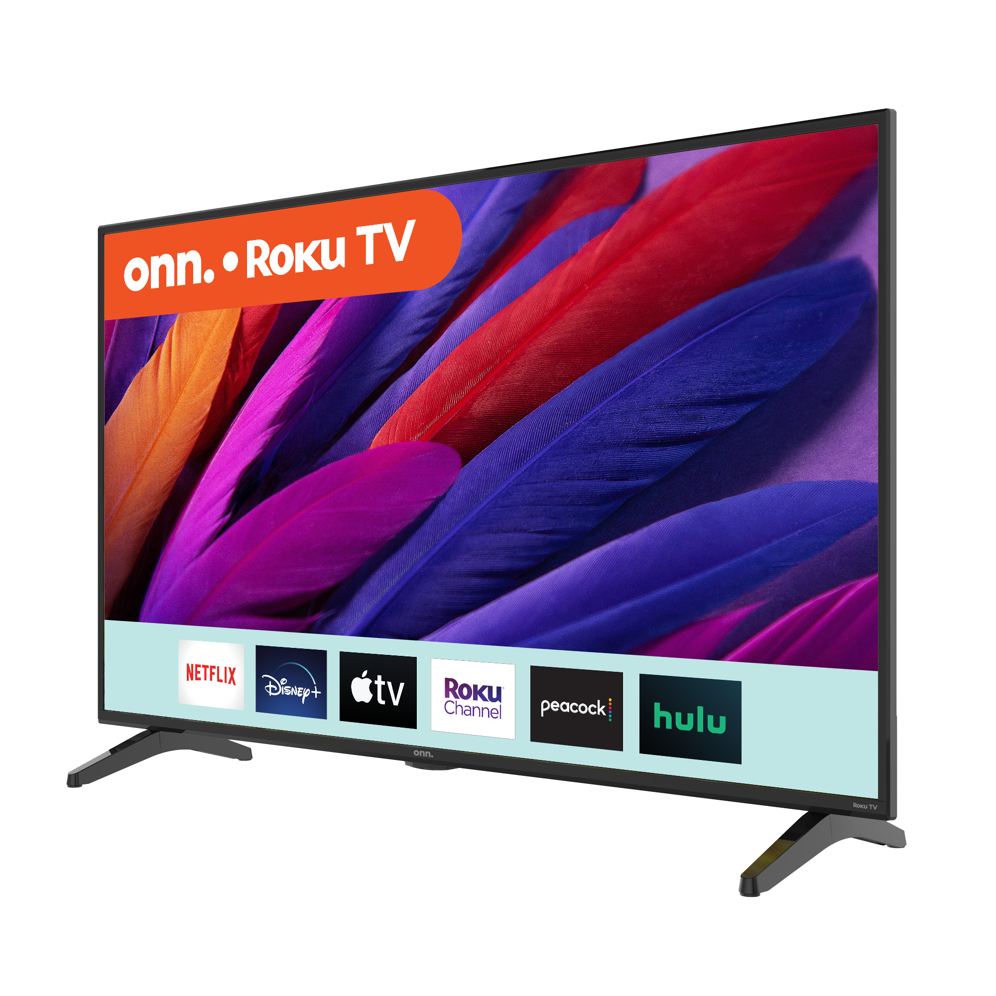 onn. 43” Class 4K UHD (2160P) LED Roku Smart Television HDR (100012584) - image 4 of 19