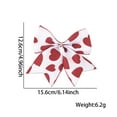 thumbnail image 2 of Pklyzj Valentine's Day Decorations 6 PCS Valentine's Day Wreath Bows Red Love Heart Burlaps Bows For Wreaths Valentines Day Ribbon Bows Tree Topper Bow For Home Indoor Outdoor Decoration Wreath Vale, 2 of 5