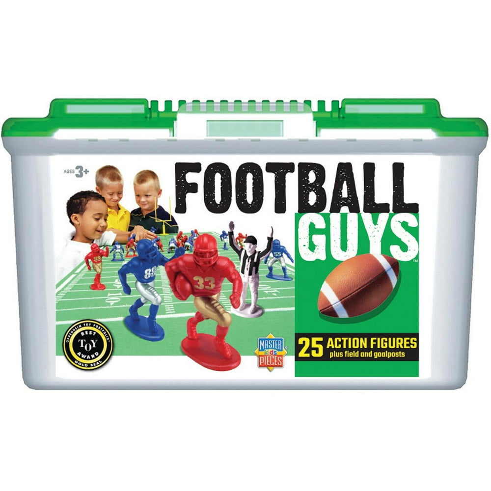 MasterPieces Football Guys Sports Action Figures