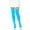 Neon Blue, variant on Leg Avenue Women's Opaque Nylon Thigh High Stockings, Black, Queen Size