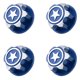 thumbnail image 4 of Cubierta Antipolvo De Cubo Fiable, Cubierta Antipolvo De Cubo De Rueda Duradera, 4 Piezas Para Niños Para Juguetes, Coche, Hogar ANGGREK Otros, 4 of 8