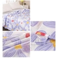 thumbnail image 6 of Honmine Fresh Flowers Water-Washed Cottons Summer Quilt, Soft and Breathable Air-Conditioning Quilt, Washer-Washable Lightweight Quilt for Spring and Fall Bedding, 6 of 6