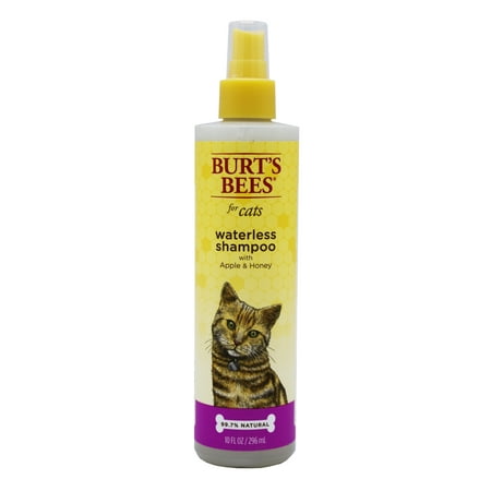 (2 Pack) Burt's Bees Waterless Spray Shampoo Dry Shampoo for Cats, 10
