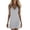 Gray(Womens Dresses), variant on Women's V-Neck Sleeveless Mini Dress Casual Loose Fit Summer Slip Dresses Soft Knit Cami Dress