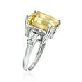 thumbnail image 3 of Ross-Simons 10.60 ct. t.w. Lemon and White Topaz Ring in Sterling Silver, Women's, Adult, 3 of 5