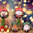 thumbnail image 4 of Christmas Decoration Wreath Door Hanging for Christmas Decorations Door Window Indoors Outdoors Decor, 4 of 6