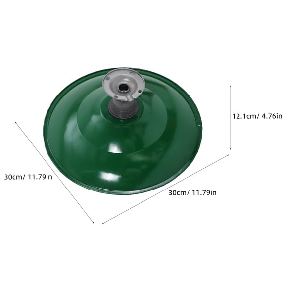 OFFIGAM Energy Efficient Ceiling Light with Decorative Enamel Lamp Shade, Bathroom Fixture, 1 Set, Modern Design