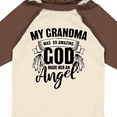 thumbnail image 4 of Inktastic My Grandma Was So Amazing God Made Her an Angel Boys or Girls Long Sleeve Baby Bodysuit, 4 of 5