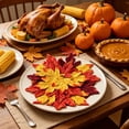 thumbnail image 4 of Kbndieu Fall Placemats Autumn Harvest Maple Leaf Placemats Thanksgiving Table Place Mats Decorations for Home Kitchen Dining Table Holiday Party Decor, 4 of 7